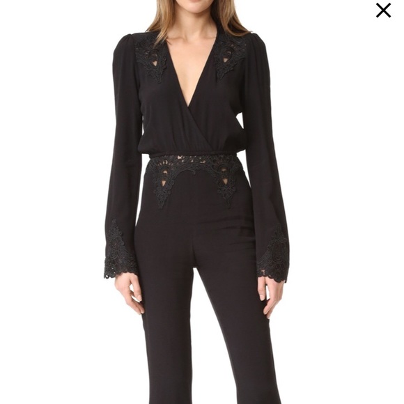 Stone Cold Fox Other - StoneCold Fox Bella Jumpsuit Black Sz 2 or Med